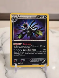 Pokemon TCG Hydreigon 103/99 Next Destinies Holo Secret rare Light Play - Image 1