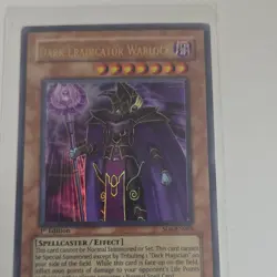 Konami Dark Eradicator Warlock SD6-EN001 Ultra Rare 1st Ed Foil 2500/2100 - Image 1