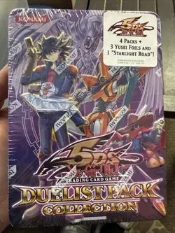 YuGiOh 2010 Duelist Pack Tin Purple - Sealed - Image 1