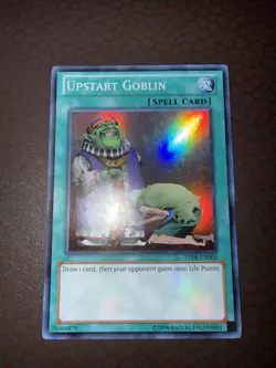 Yu-Gi-Oh! Upstart Goblin -TU08-EN004- Super Rare- Unlimited NM! - Image 1
