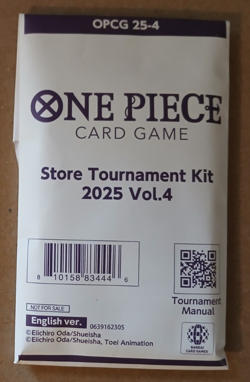 One Piece Card Game Store Tournament Kit 2025 Vol 4 - Factory Sealed - Image 1