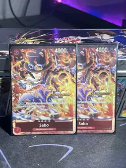 2x Sabo P-044 EN ONE PIECE TCG 2024 Tournament Promo CS’ 24 - Image 1