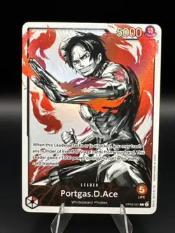 Portgas.D.Ace (Alternate Art) OP03-001 Pillars of Strength Foil - Image 1