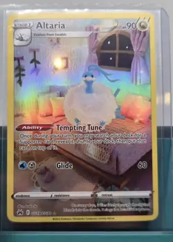 Pokemon TCG Altaria Crown Zenith Galarian Gallery Holo Ultra Rare Card GG19/GG70 - Image 1