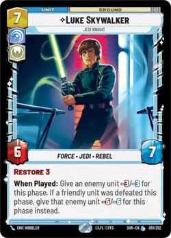 Luke Skywalker Jedi Knight (Star Wars Unlimited) Normal - Image 1