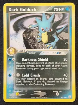 Dark Golduck 35/109 Uncommon Team Rocket Returns Pokemon Card - Image 1