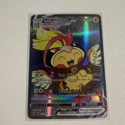 Pikachu Mega Pidgeot Pokemon Legendary Cute Cosplay Doujin ACG HOLO Card NM - Image 1