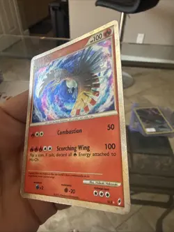 Pokemon Ho-Oh Shiny Holo Rare Card Call of Legends SL5 - Image 2