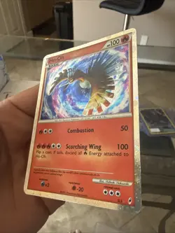 Pokemon Ho-Oh Shiny Holo Rare Card Call of Legends SL5 - Image 4