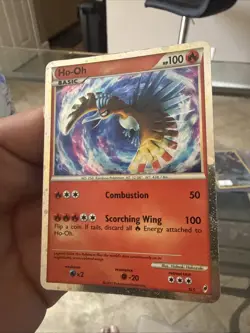 Pokemon Ho-Oh Shiny Holo Rare Card Call of Legends SL5 - Image 5