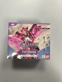 Gundam Card Game Steel Requiem GD03 English Booster Box New & Sealed - Image 1