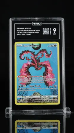 TAG 9 Galarian Moltres SWSH284 SWSH: Sword & Shield Promo Cards Holo - Image 1
