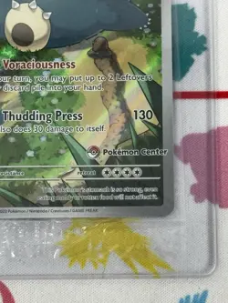 Pokemon Card Snorlax 051 Pokemon Center Black Star Promo Pokemon 151 ETB Sealed - Image 4