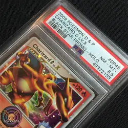 Charizard LV X HOLO RARE DP45 (PSA 8.5 NM/M+) DP Black Star PROMO Pokemon Cards - Image 3