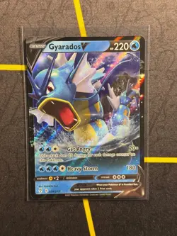 Gyarados V 028/203 - Pokemon Evolving Skies Sword & Shield Ultra Rare Card NM - Image 1
