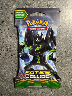 Pokemon TCG Cards 1x Fates Collide Sleeved Booster Pack Genuine Factory Sealed - Image 2