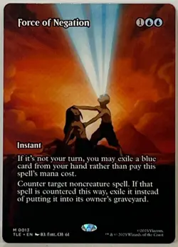 Force of Negation (Mythic - Borderless) MTG Avatar: The Last Airbender! - Image 1