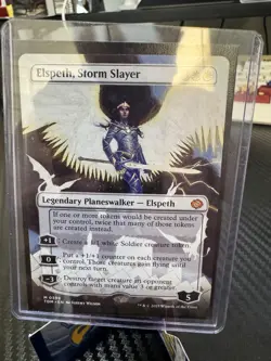 Elspeth, Storm Slayer (Borderless) Tarkir: Dragonstorm Regular - Image 1