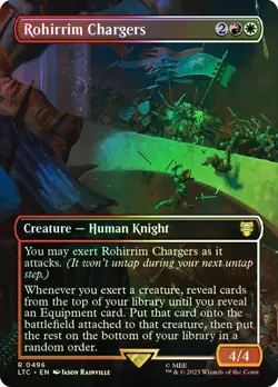 MTG - Rohirrim Chargers - Foil - Lord of the Rings - Magic the Gathering - Image 1