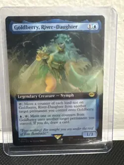 Goldberry, River-Daughter Extended Art Surge Foil - LTR 0762 - NM in toploader - Image 2