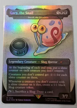 Gary, the Snail - Toxrill, the Corrosive (Rainbow Foil) Secret Lair Drop MTG - Image 1