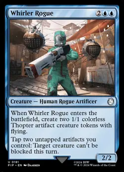 MTG Magic the Gathering Whirler Rogue (181/1189) Fallout LP - Image 1