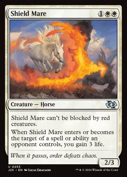 MTG Magic the Gathering Shield Mare (253/779) Foundations Jumpstart LP - Image 1