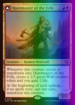 MTG Huntmaster of the Fells (241/612) Innistrad Remastered LP FOIL - Image 1
