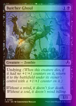 MTG Magic the Gathering Butcher Ghoul (99/612) Innistrad Remastered LP FOIL - Image 1
