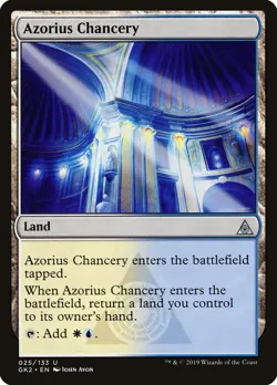 MTG Magic the Gathering Azorius Chancery (25/142) Guild Kit RNA LP - Image 1