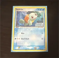 Pokemon Squirtle Crystal Guardians Reverse Holo 63/100 Basic Card English - Image 1