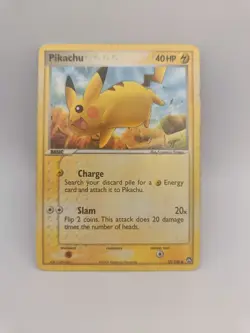 Pikachu 57/108 | EX Power Keepers | 2007 Pokemon *Heavy Played* - Image 1