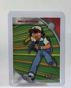 2000 Topps Pokemon TV Ash Ketchum Animation Series 2 #HV1 - Non Holo Blue Label - Image 1