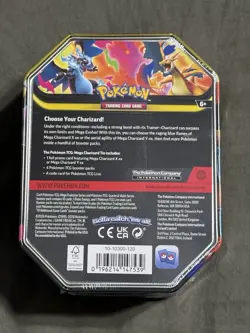 Pokemon Mega Charizard Y EX Tin 2026 Mega Evolution Series Pokemon TCG - Image 3