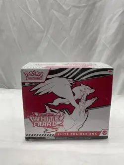 Pokemon TCG Prismatic Scarlet & Violet White Flare Elite Trainer Box New Sealed - Image 1