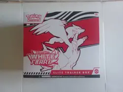 Pokemon TCG: Scarlet and Violet White Flare Factory Sealed Elite Trainer Box - Image 1