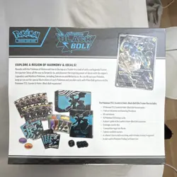Pokemon TCG Scarlet & Violet Black Bolt Elite Trainer Box Zekrom Thundurus - Image 2