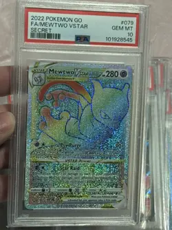 Mewtwo VSTAR (Secret) 079/078 Pokemon GO Holo PSA 10🌟✅ - Image 4