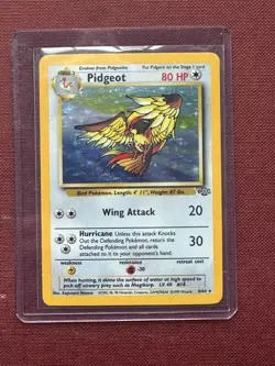 Pokemon Pidgeot 8/64 Holo Rare Jungle Set WOTC 1999 Vintage 8/64 - LP - Image 1