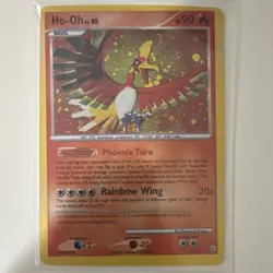 Pokemon TCG Ho-Oh Secret Wonders 10/132 Reverse Holo Rare 90HP Basic 2007 - Image 1