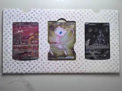 Pokemon TCG 151 UPC Promo Set Mew 053, Mewtwo 052, Metal Mew 205 New Sealed - Image 1