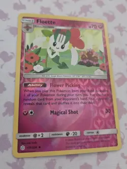 Floette 151/236 Cosmic Eclipse Reverse Holo Pokemon Tcg Card NM - Image 2