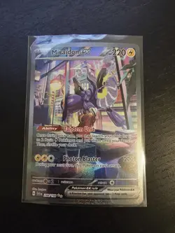 Pokemon TCG Miraidon EX Scarlet & Violet 244/198 Special Illustration Rare NM/MT - Image 1