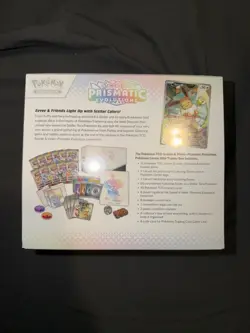 Prismatic Evolutions Pokemon Center ETB - Sealed w/ Protective Case - Image 3