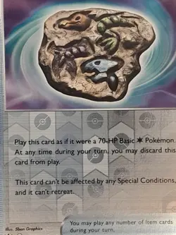 Pokemon TCG Darkness Ablaze Trainer Rare Fossil 167/189 Reverse-Holo NM - Image 2