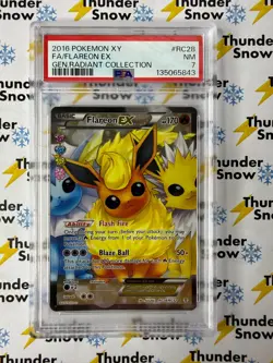 Flareon EX Generations Radiant Collection #RC28 2016 Pokemon XY PSA 7 135065843 - Image 1