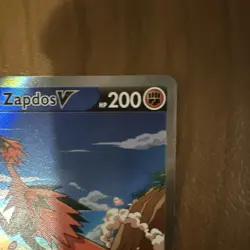 Pokemon Galarian Zapdos V 174/198 Chilling Reign Full Art Ultra Rare Holo Card - Image 4