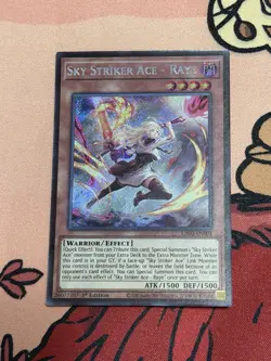 Sky Striker Ace - Raye (Alt Art) - L26D-ENS01, Secret, 1st Ed, NM - Yugioh x1 - Image 1