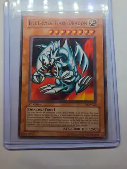 Blue-Eyes Toon Dragon SDP-020 Yugioh TCG 1st Edition NM - Image 3