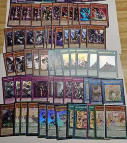 YUGIOH DARKLORD solfachord deck 66 total lightly played-mp 1st ed-unlimited - Image 3